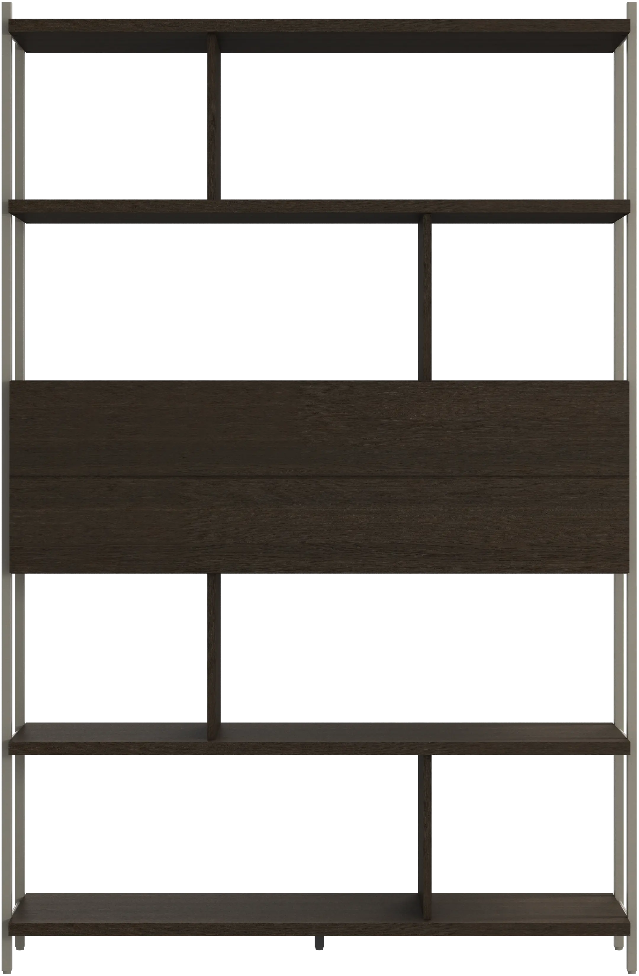 带下拉式前部的 Calgary 储物柜